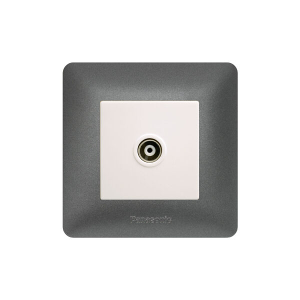 Panasonic 1G  TV SOCKET, DIN TYPE