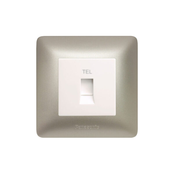 Panasonic 1G Telephone Socket  RJ 11/12, 6P 4C