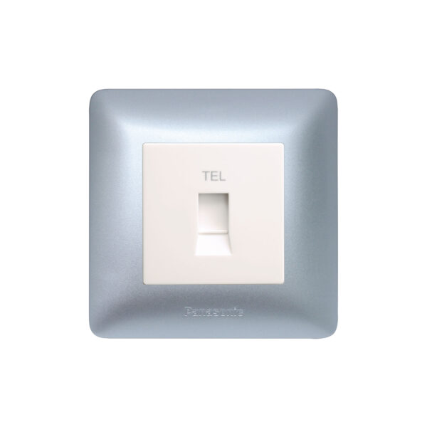 Panasonic 1G Telephone Socket  RJ 11/12, 6P 4C