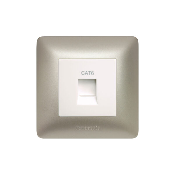 Panasonic 1G Data Socket, CAT6  RJ45