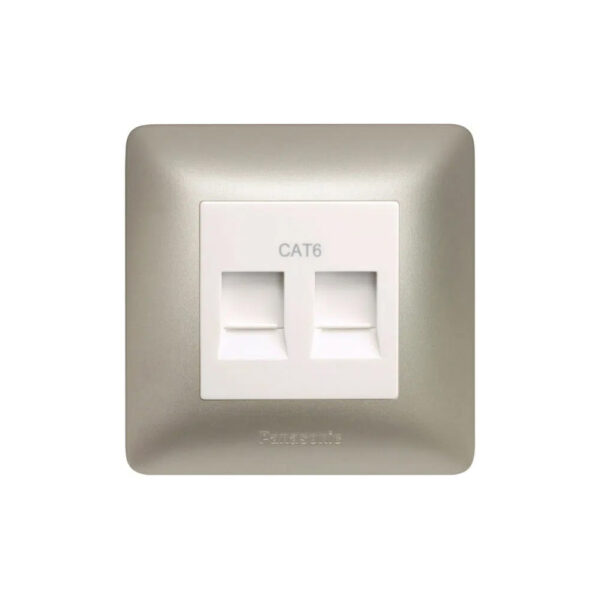Panasonic 2G Data Socket, CAT6  RJ45