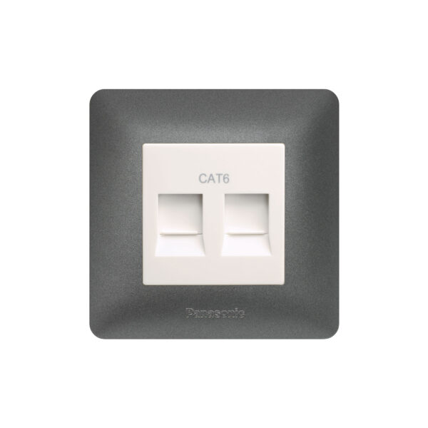 Panasonic 2G Data Socket, CAT6  RJ45