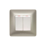Panasonic 2 Gang 1 Way SP Switch