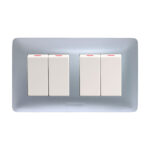 Panasonic 4 Gang 1 Way SP Switch (3x6)