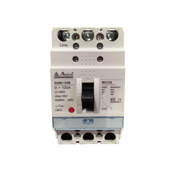 AQUA MCCB III POLE 100 Amp