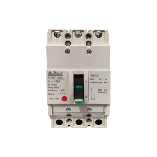 AQUA MCCB III POLE 40 Amp