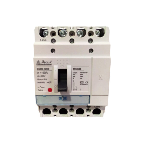 AQUA MCCB IIII POLE 40 Amp