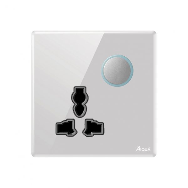 Aqua Roman White Series Multi Function Socket