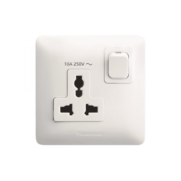 Panasonic 1G DP Switched, International Socket