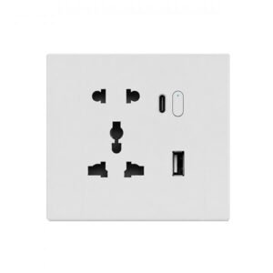 AQUA ZIGBEE DOVE WHITE MULTI + USB + TYPE-C