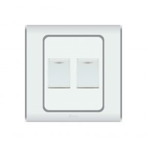 PARADISE ECO 2 GANG SWITCH