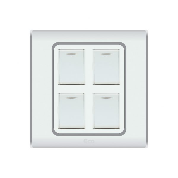 PARADISE ECO 4 GANG SWITCH