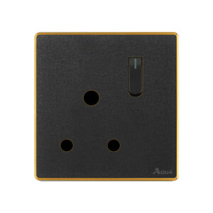 AQUA NEO ACRYLIC BLACK POWER PLUG