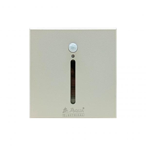 AQUA LED STEP LIGHT WITH SENSOR WITH BACK BOX (METAL BODY)