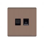 Aqua Discovery Gold Telephone Plus Data Socket