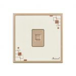 AQUA GLOW SINGLE TELEPHONE SOCKET