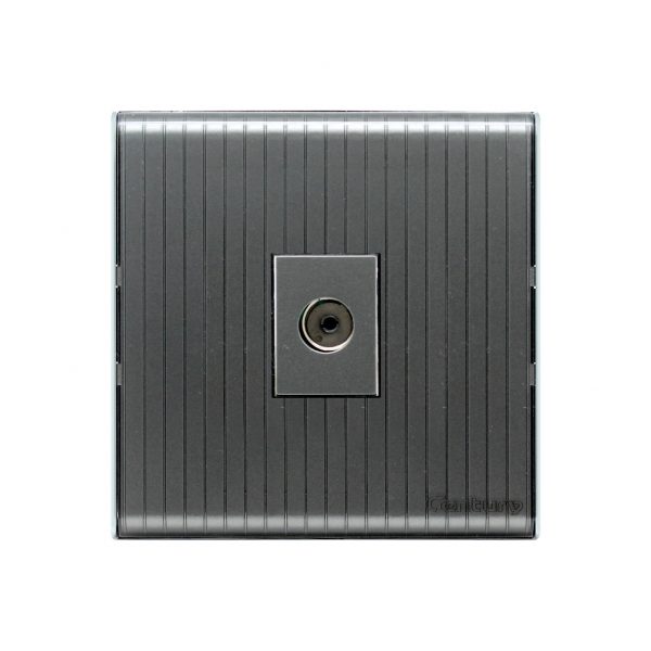 CENTURY CRYSTAL SINGLE TV SOCKET