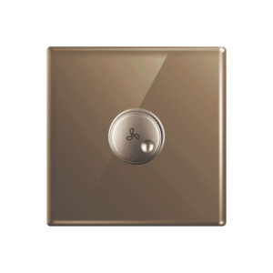 Aqua Glasskin Bronze Fan Dimmer