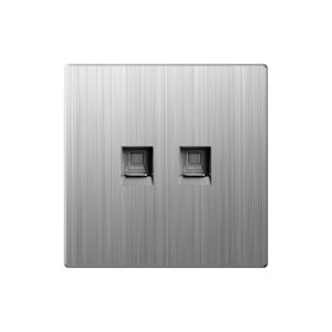 Aqua Xtreme Grey Double Data Socket