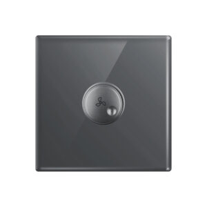 Aqua Glasskin Grey Fan Dimmer