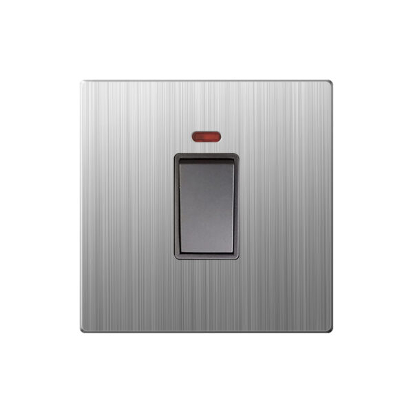 Aqua Xtreme Grey Double Pole Switch 20Amp