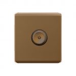 Aqua Elegance Brown Fan Dimmer