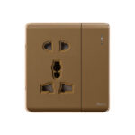 Aqua Elegance Brown Universal Socket