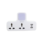 MULTI ADAPTER USB + TYPE C WITH LED NIGHT LIGHT (2 Pin) 112U