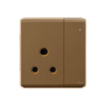 Aqua Elegance Brown Power Plug