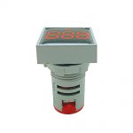 AQUA LED VOLTMETER SQUARE RED