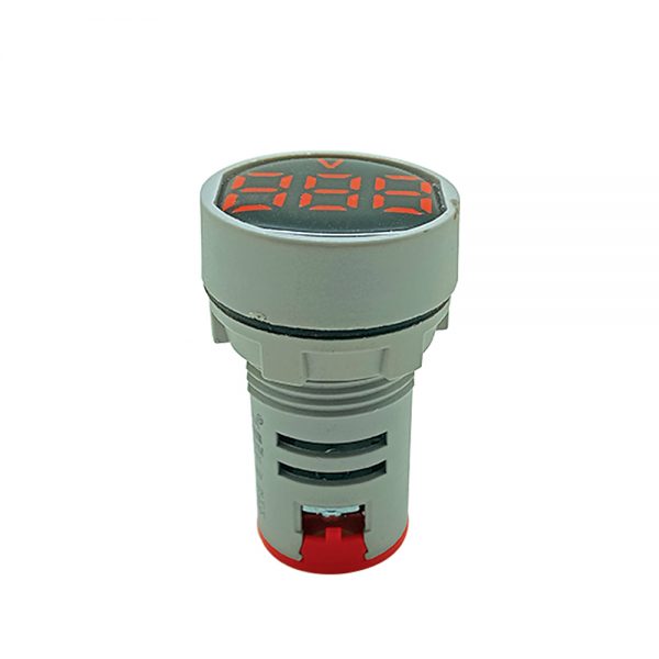 AQUA LED VOLTMETER ROUNG RED