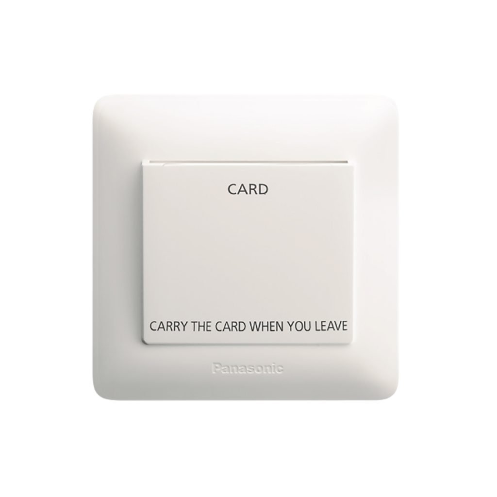Card Switch Electrical Panasonic Card Switch 16A 220V AC (For Hotel Room) - Aqua Electrical
